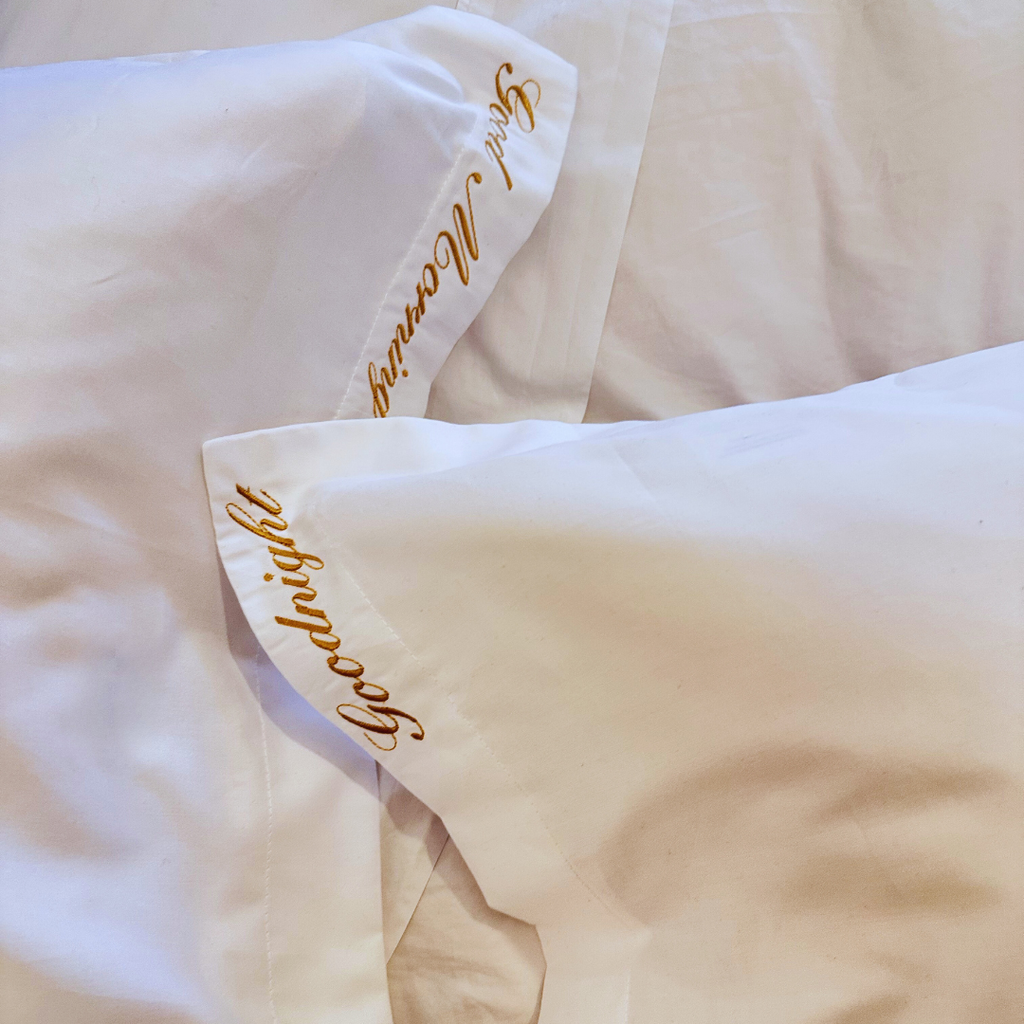 Luxury Personalised Oxford Pillowcase