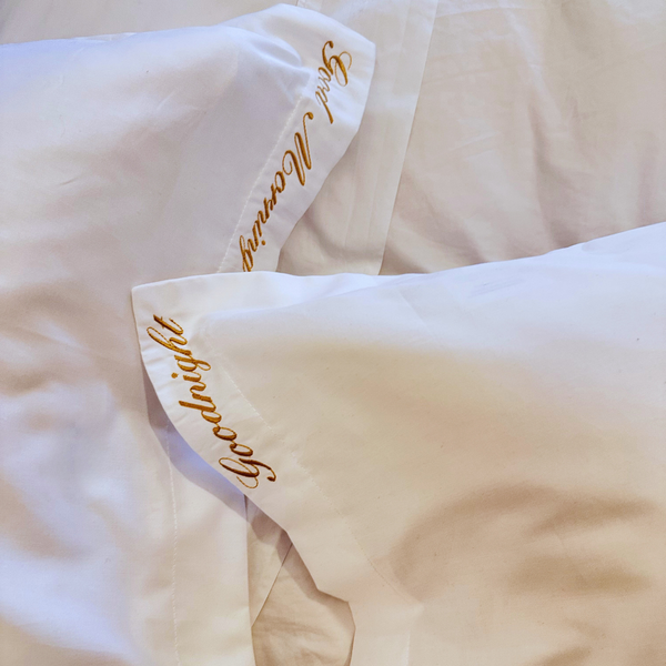 Luxury Personalised Oxford Pillowcase