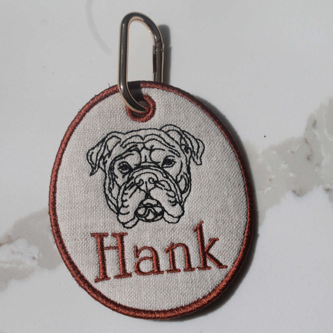 Custom Pet Face Bag Charm