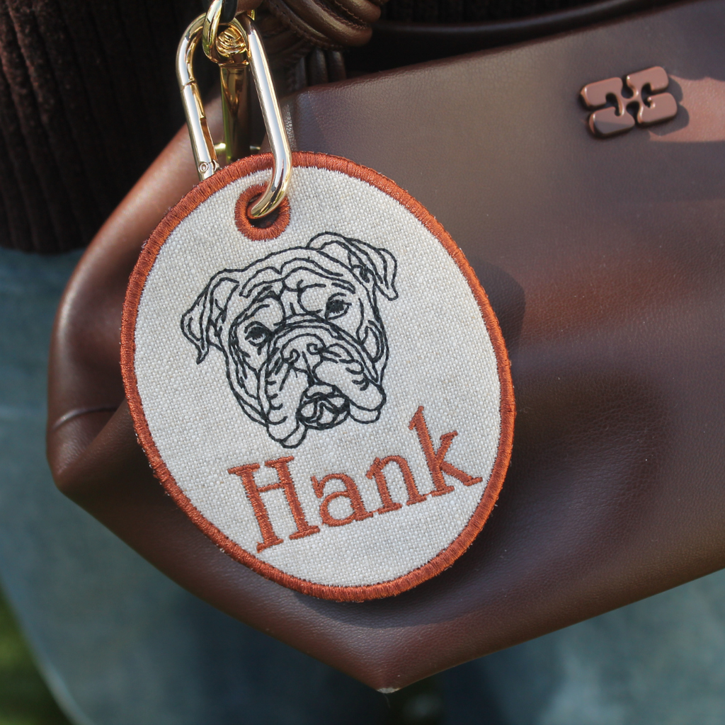 Custom Pet Face Bag Charm
