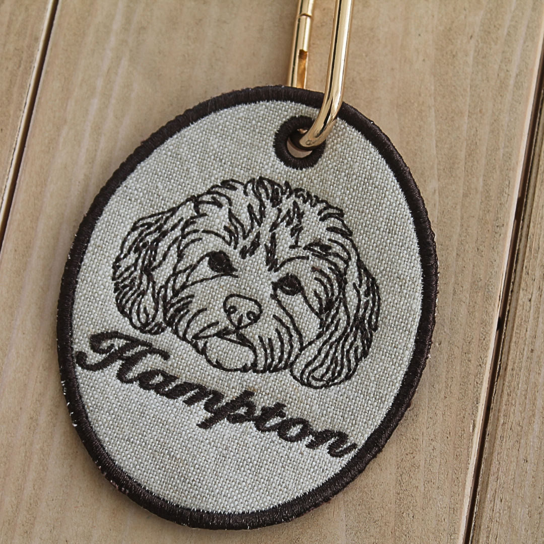 Custom Pet Face Bag Charm