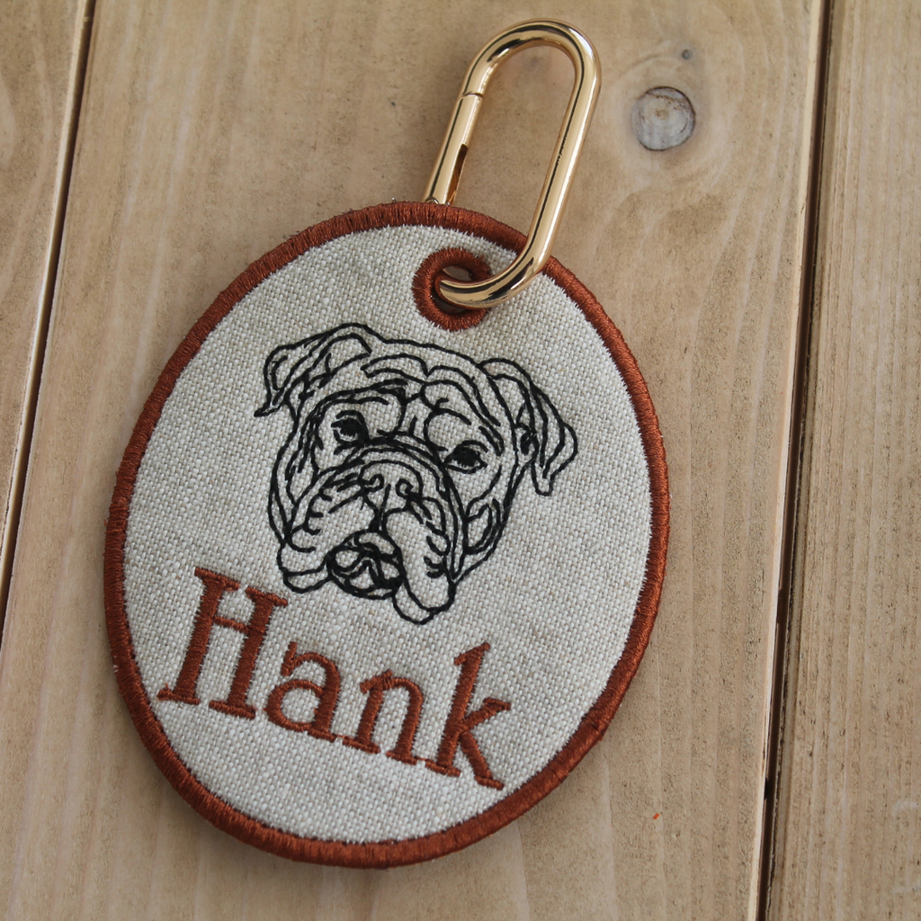 Custom Pet Face Bag Charm