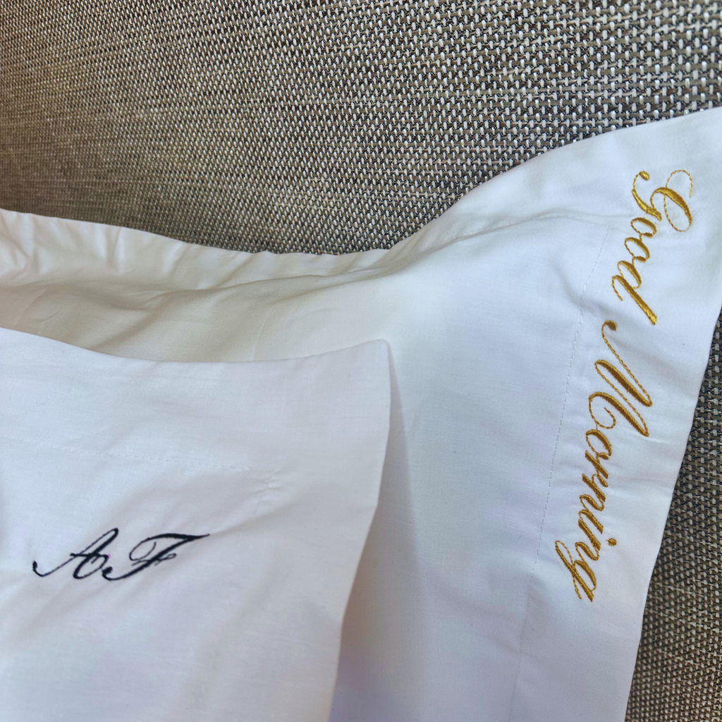 Luxury Personalised Oxford Pillowcase