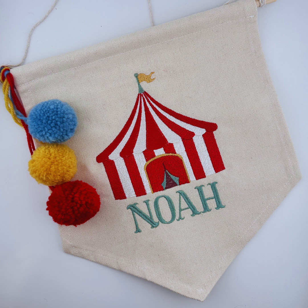Personalised Circus Banner