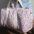 Handmade Ruffle Shooting Stars Weekender Bag