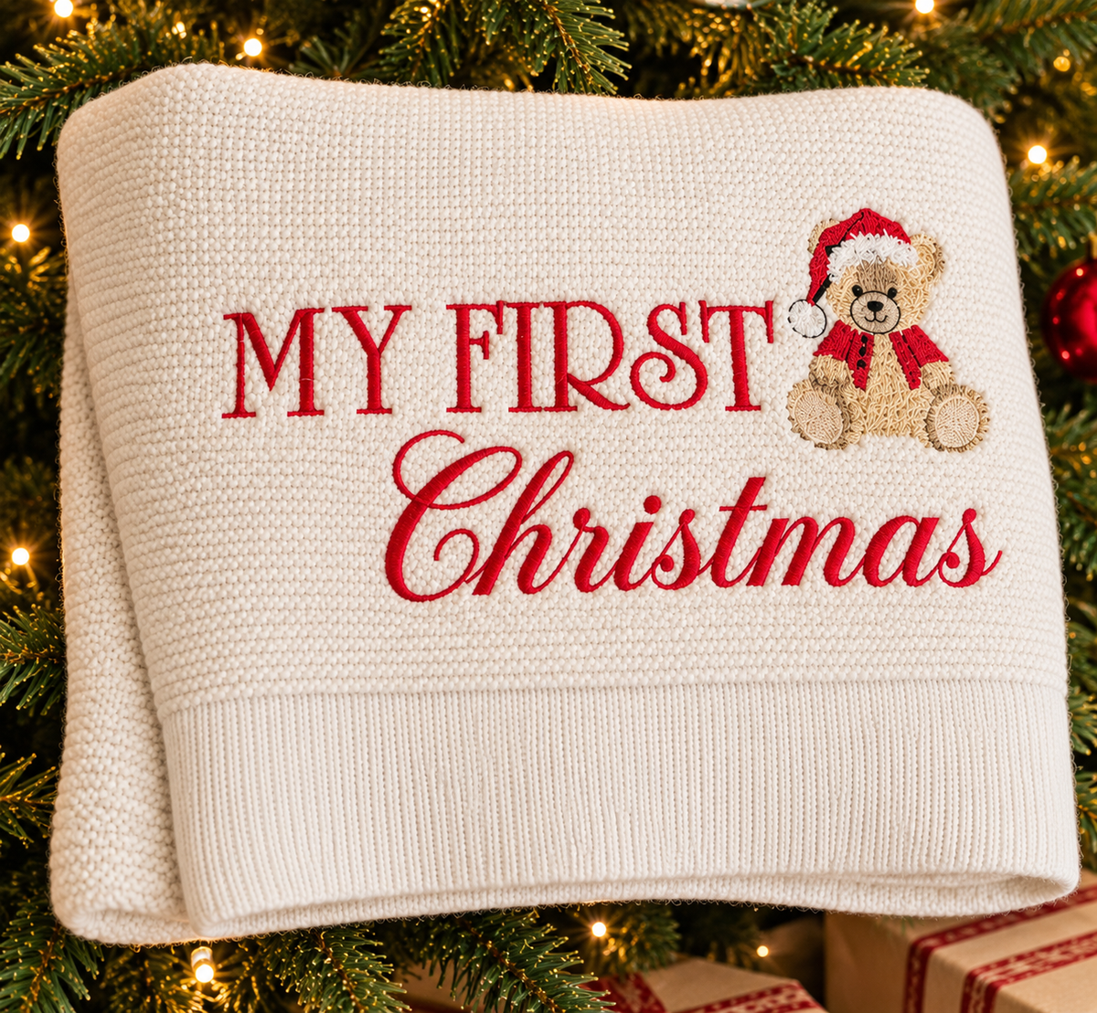 Christmas Baby Blanket