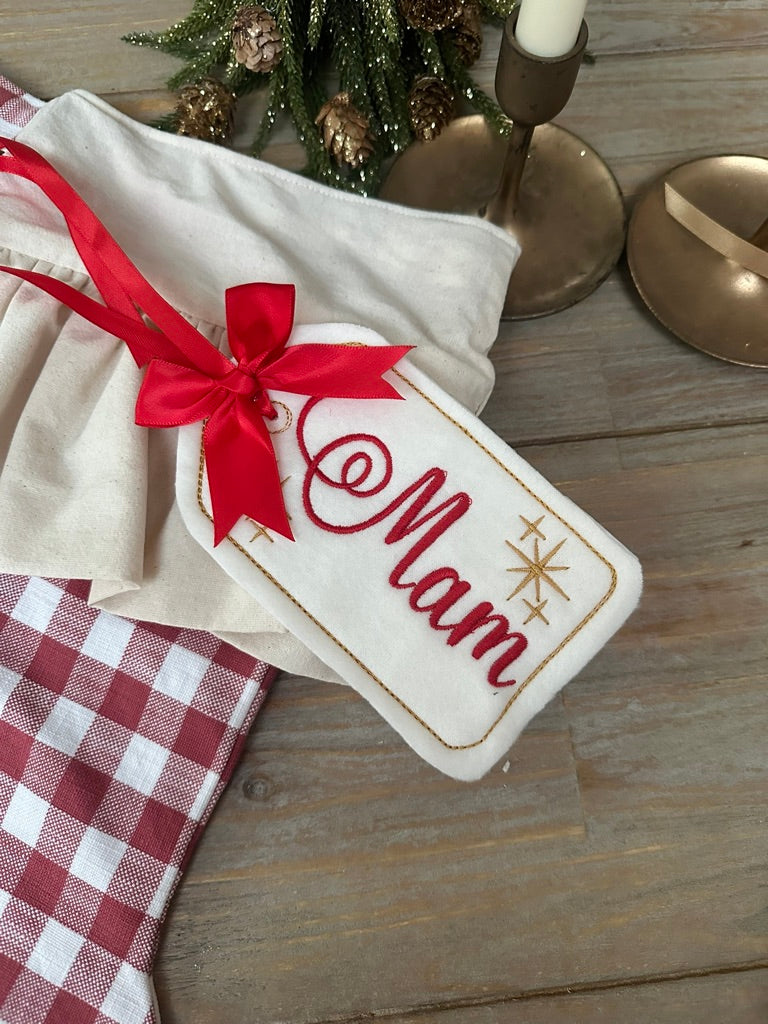 Personalised Name Tag