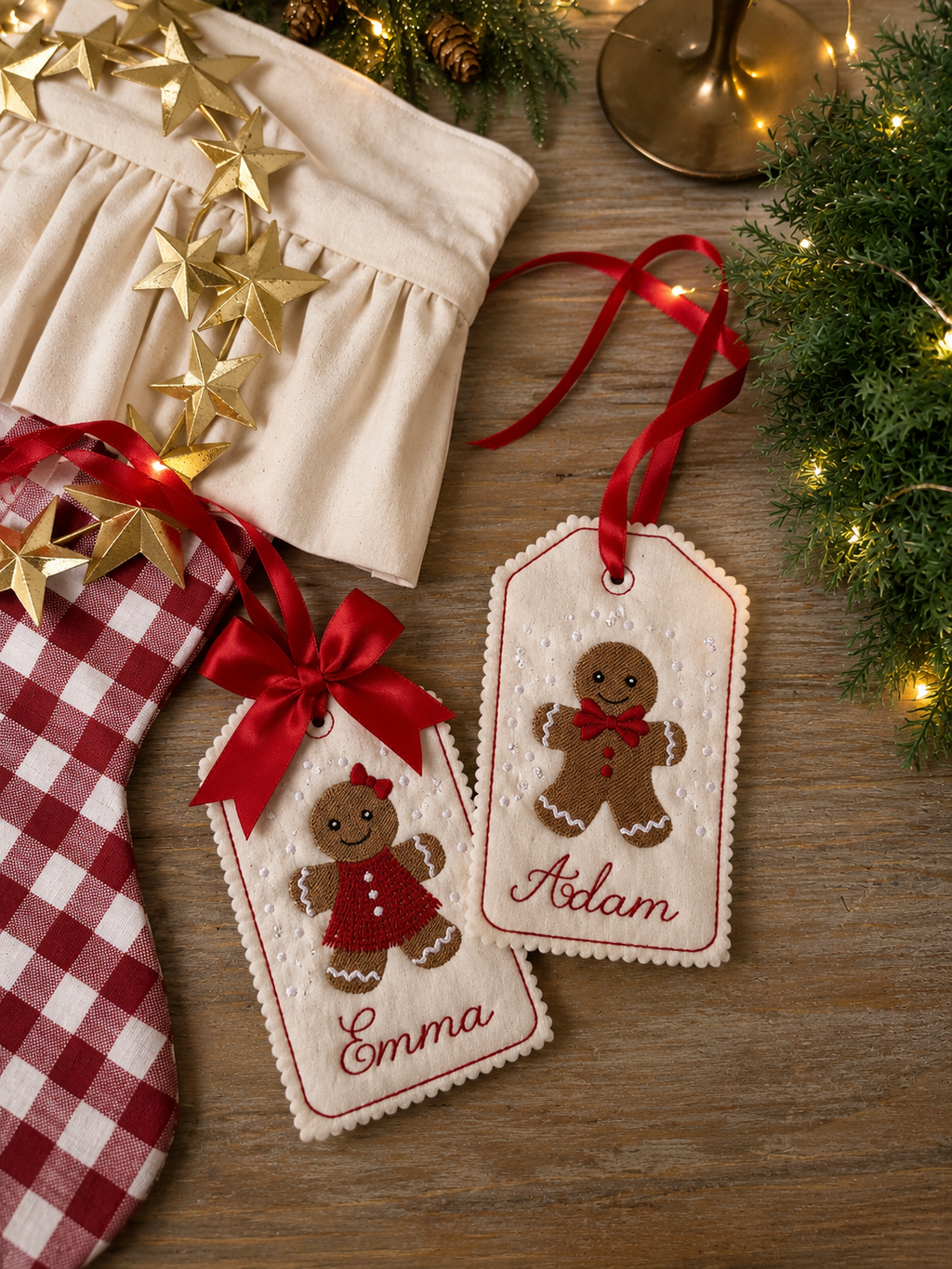 Gingerbread Cookie Tag