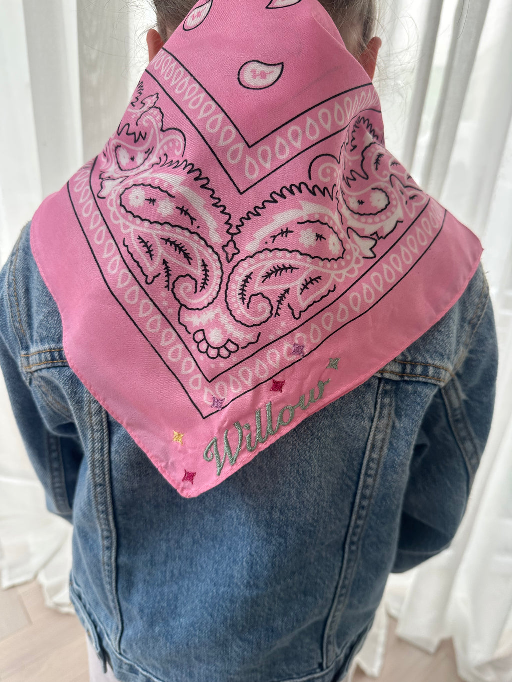 Embroidered Bandana