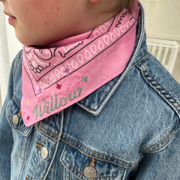 Embroidered Bandana