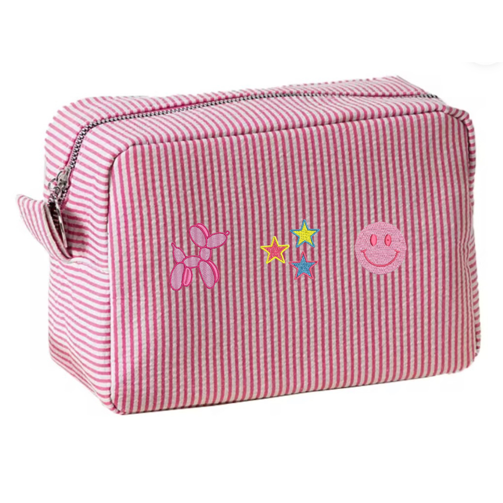 Seersucker Pouch