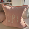 Monogrammed Cushion Cover